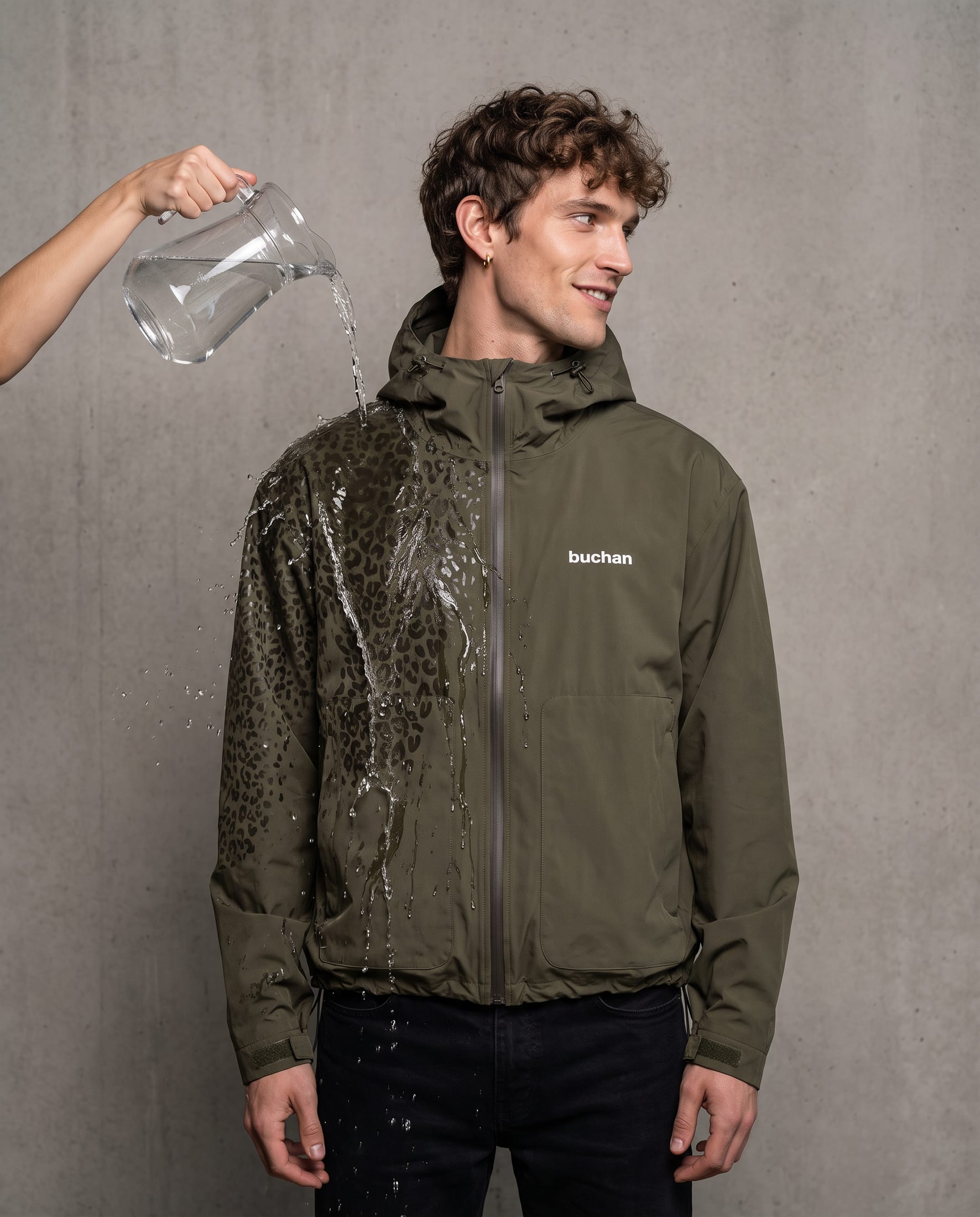 Water Reactive Jacket — Photo